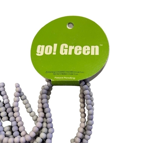 Eco - Friendly Go Green Beaded Necklace - Picture 8 of 10